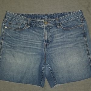 Loft denim shorts